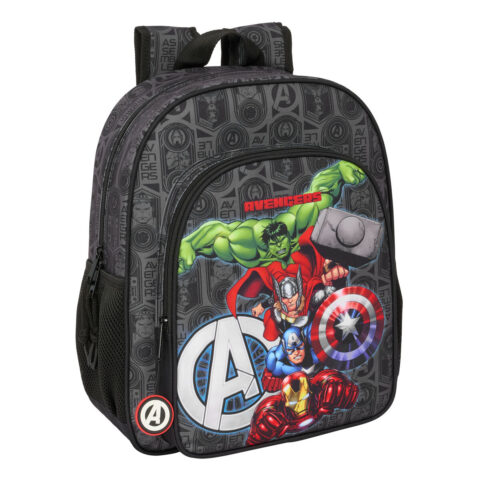 Σχολική Τσάντα The Avengers Vendetta Μαύρο 32 x 38 x 12 cm
