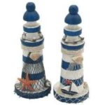 Σετ διακοσμητικά Souvenir - Φάρος - 4 τεμάχια - SF206 - 921072