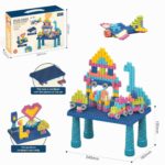 Σετ πάγκος κατασκευών DIY με τουβλάκια - C2703-13 - 140pcs - 117159