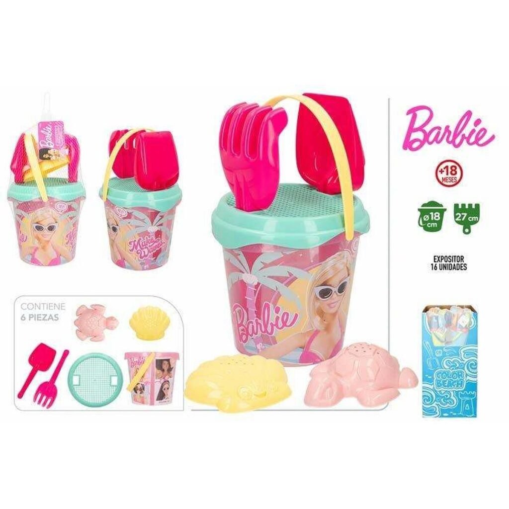 Σετ Παιχνιδιών για τη Παραλία Barbie Ø 18 cm