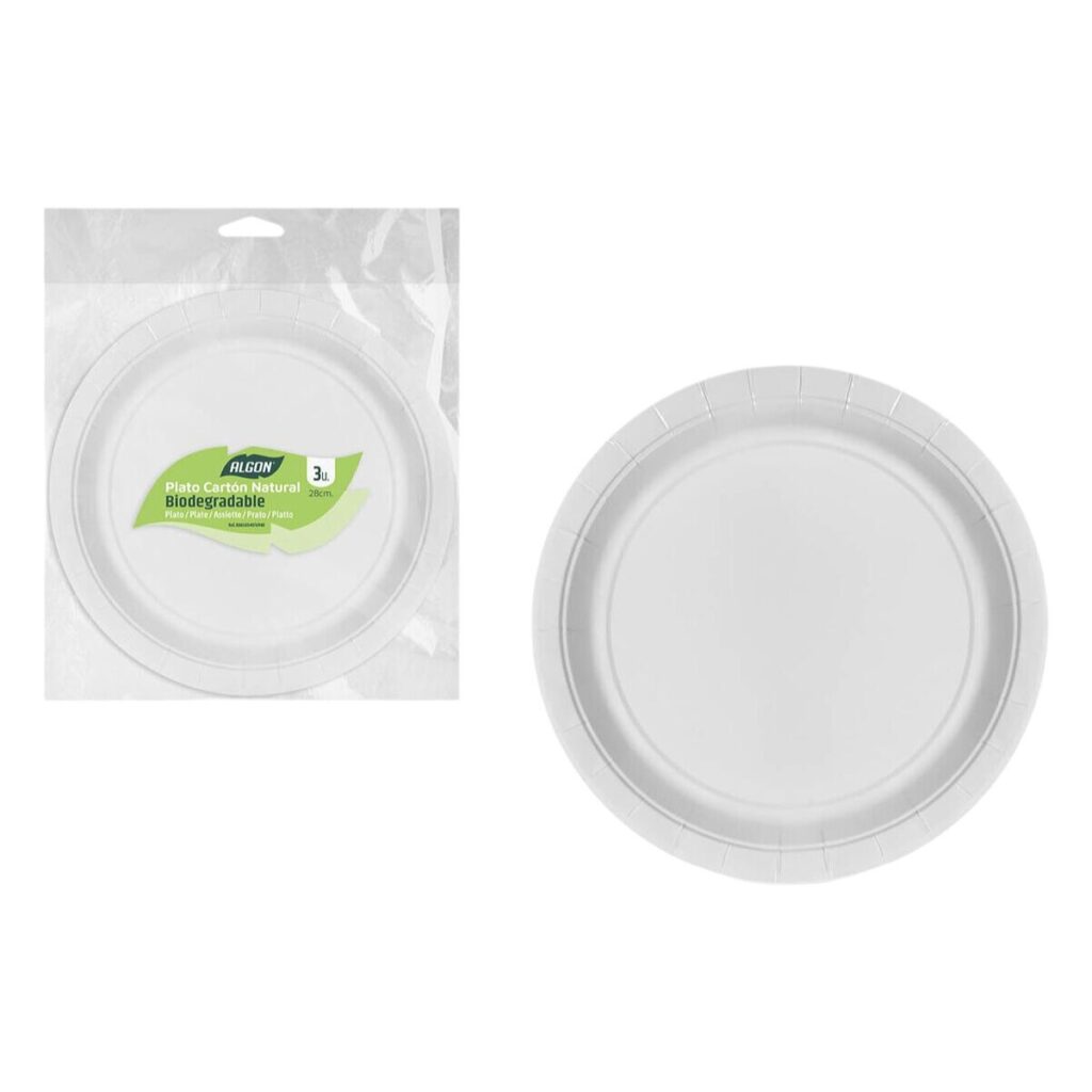 Σετ πιάτων Algon 28 cm 3 Τεμάχια (24 Μονάδες)