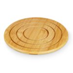 Σουπλά Kinvara 897 Φυσικό Bamboo Στρόγγυλο 19 x 1 x 19 cm (24 Μονάδες)