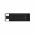 Στικάκι USB Kingston DT70/128GB usb c Μαύρο 128 GB