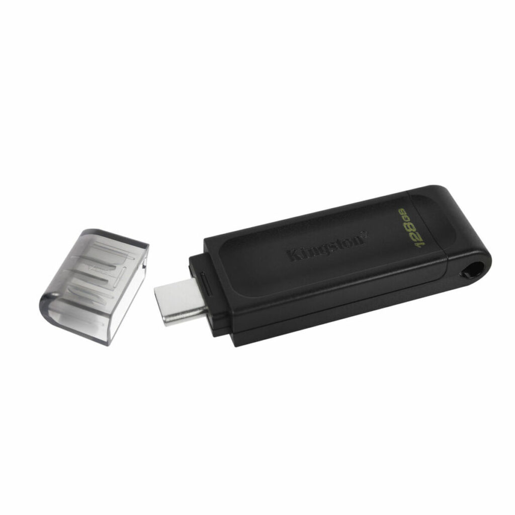 Στικάκι USB Kingston DT70/128GB usb c Μαύρο 128 GB