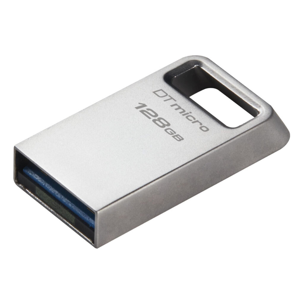 Στικάκι USB Kingston DTMC3G2/128GB Μαύρο Ασημί 128 GB