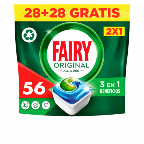 Ταμπλέτες για το Πλυντήριο Πιάτων Fairy TODO EN 1 LIMON x 56