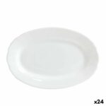Ταψί Bormioli Ebro Γυαλί Οβάλ 23 x 15,5 x 2,1 cm (24 Μονάδες)