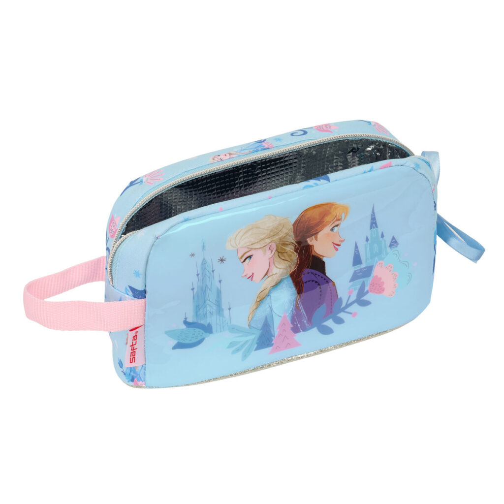 θερμική Θήκη Μεταφοράς Σνακ Frozen Ice magic Μπλε 21,5 x 12 x 6,5 cm