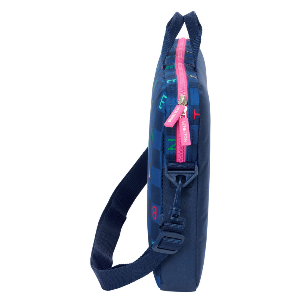 Θήκη για Laptop Benetton Damero Ναυτικό Μπλε 40 x 27 x 4 cm