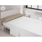 Θήκη μαξιλαριού Happy Home LISOS COTTON Γη