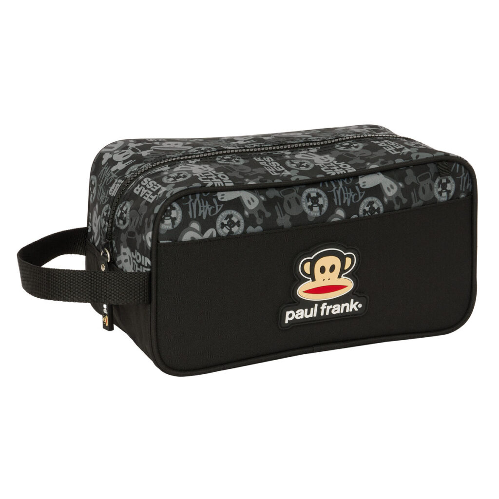 Θήκη Παπουτσιών Ταξιδιού Paul Frank Join the fun Μαύρο 29 x 15 x 14 cm