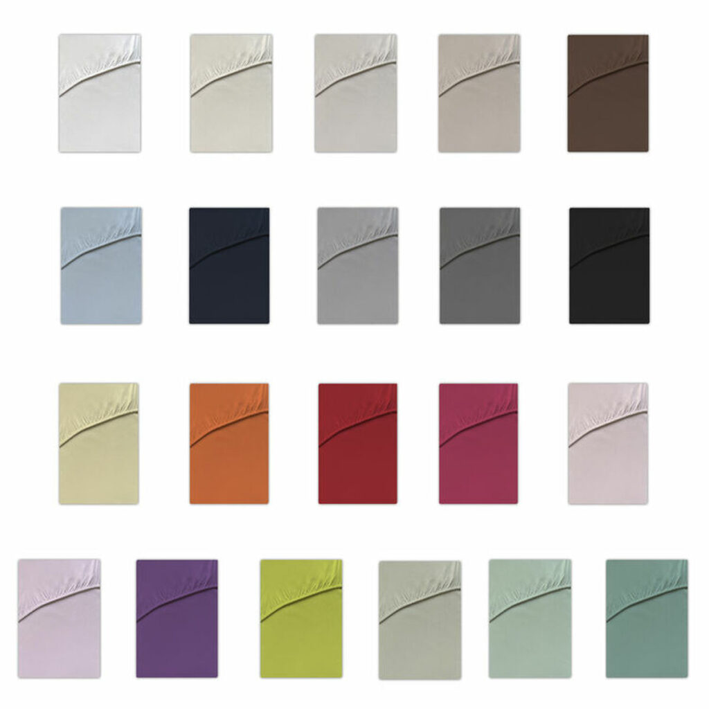 Τοποθετημένο κάτω φύλλο Happy Home Mix Colors Nude Kρεβάτι 80 εκ