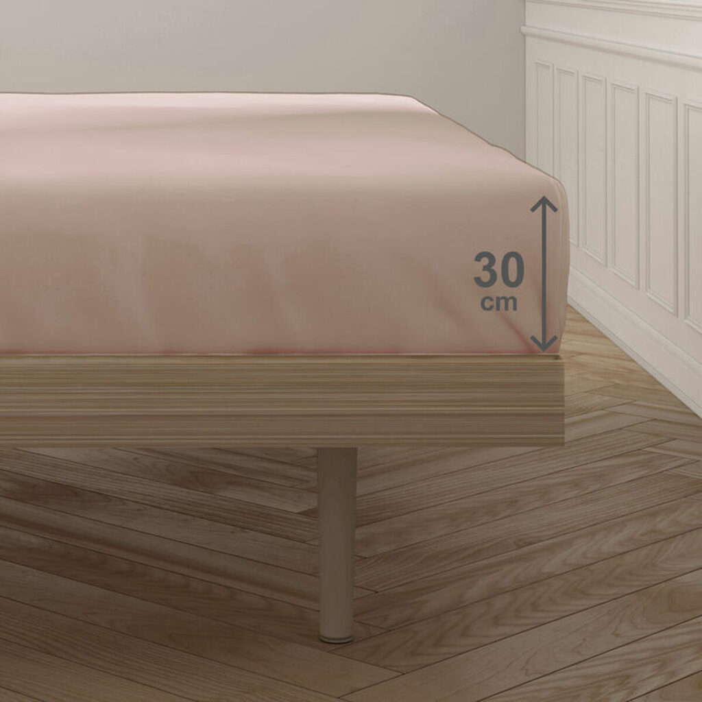 Τοποθετημένο κάτω φύλλο Happy Home Mix Colors Nude Kρεβάτι 80 εκ