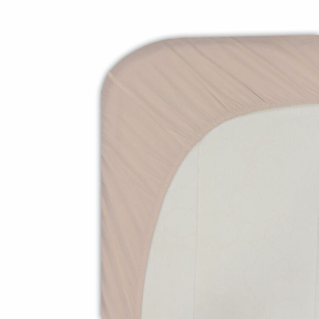Τοποθετημένο κάτω φύλλο Happy Home Mix Colors Nude Kρεβάτι 80 εκ