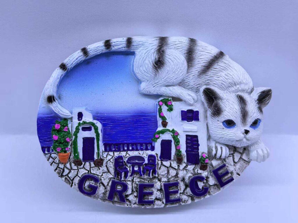 Τουριστικό μαγνητάκι Souvenir - Σετ 12pcs - Greece - 678455