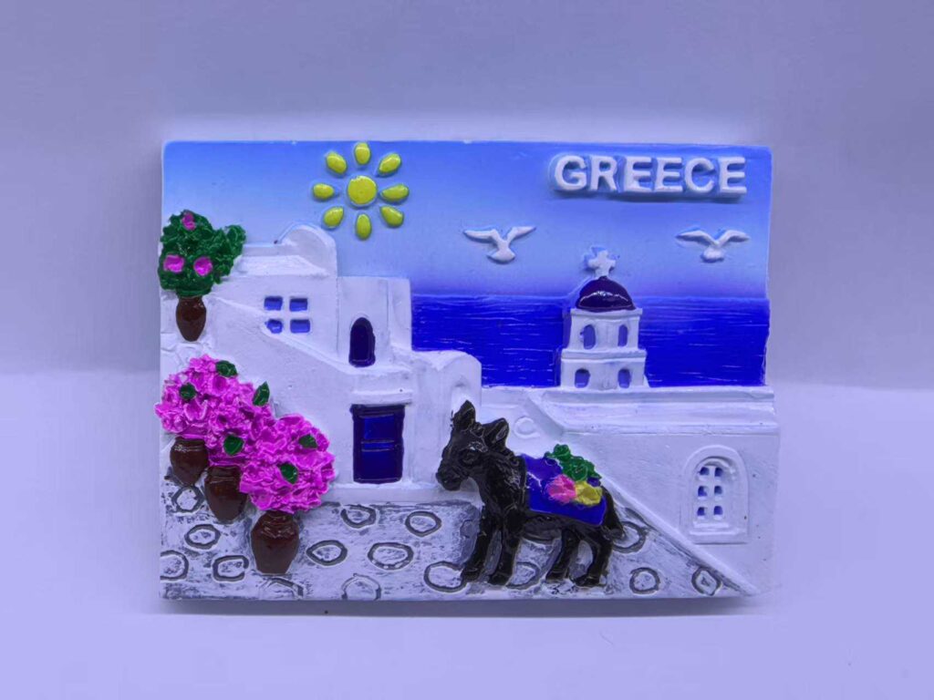 Τουριστικό μαγνητάκι Souvenir - Σετ 12pcs - Greece - 678459
