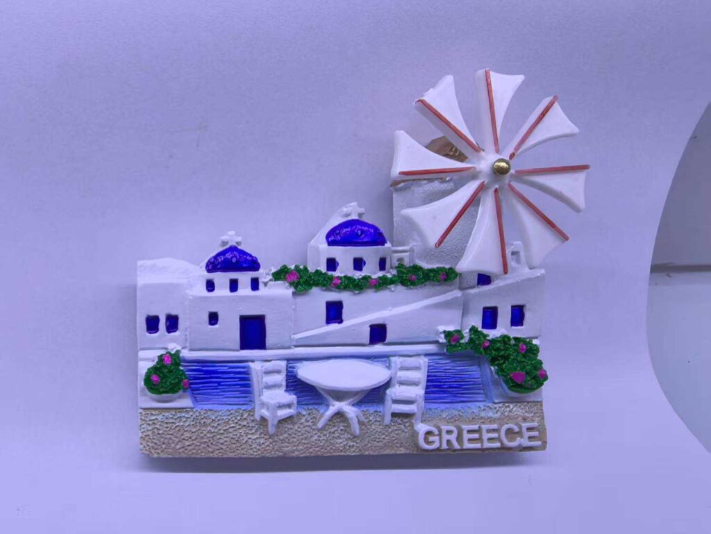Τουριστικό μαγνητάκι Souvenir - Σετ 12pcs - Greece - 678485