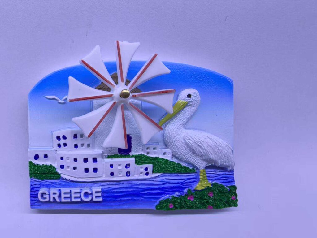 Τουριστικό μαγνητάκι Souvenir - Σετ 12pcs - Greece - 678488