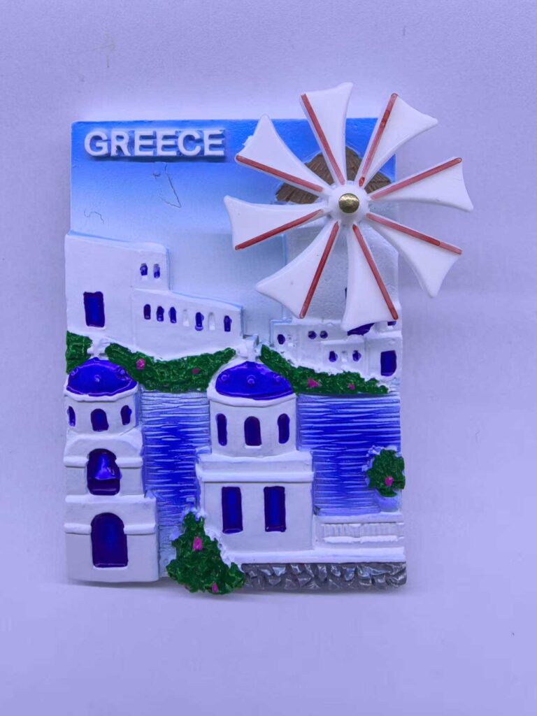 Τουριστικό μαγνητάκι Souvenir - Σετ 12pcs - Greece - 678493