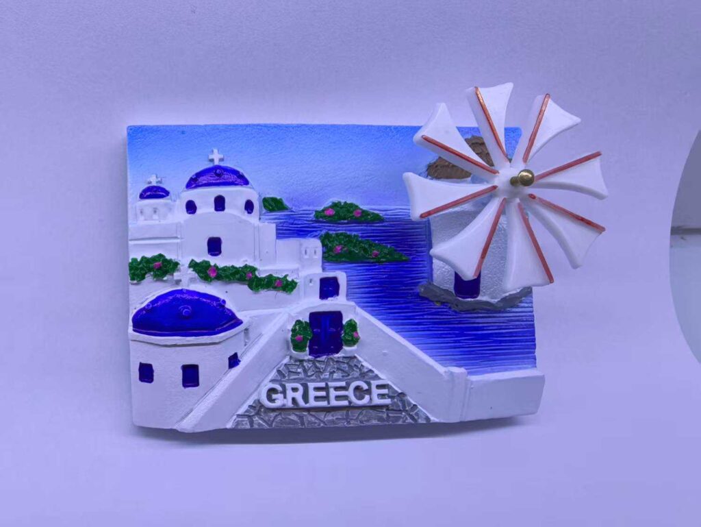 Τουριστικό μαγνητάκι Souvenir - Σετ 12pcs - Greece - 678497