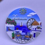 Τουριστικό μαγνητάκι Souvenir - Σετ 12pcs - Paralia - 678424