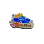 Tουριστικό μαγνητάκι Souvenir – Σετ 12pcs - Resin Magnet - Chalkidiki - 678084