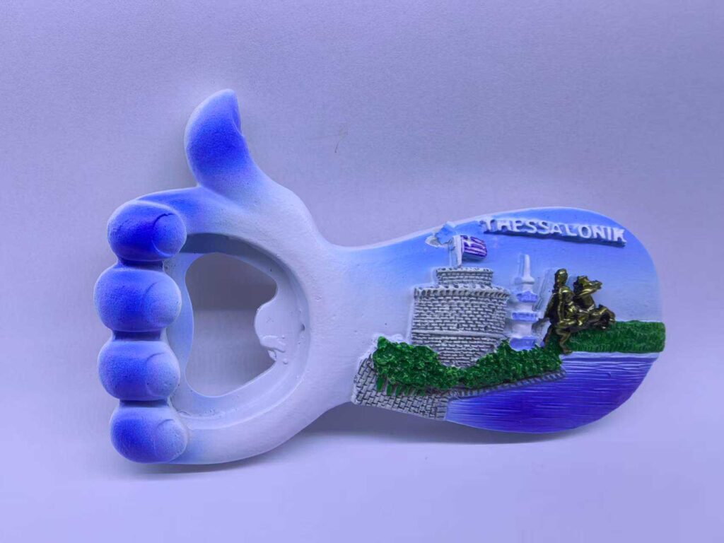 Τουριστικό μαγνητάκι Souvenir - Σετ 12pcs - Thessaloniki - 678438