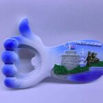 Τουριστικό μαγνητάκι Souvenir - Σετ 12pcs - Thessaloniki - 678438
