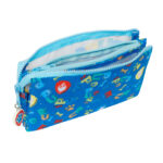 Τριπλή Κασετίνα The Paw Patrol Pups rule Μπλε 22 x 12 x 3 cm