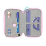 Τριπλή Κσετίνα Frozen Cool days Βιολετί Sky μπλε 12,5 x 19,5 x 5,5 cm 36 Τεμάχια