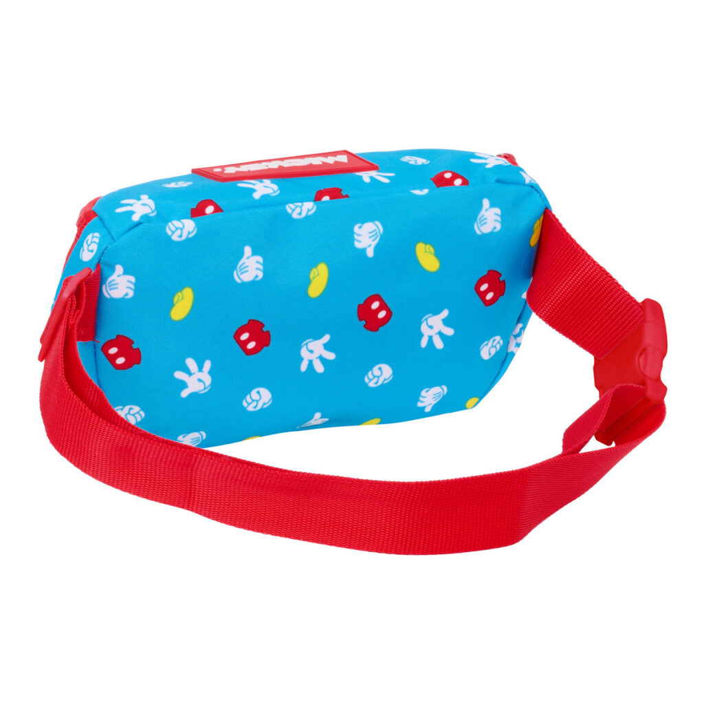 Τσάντα Mέσης Mickey Mouse Clubhouse Fantastic Μπλε Κόκκινο 23 x 14 x 9 cm