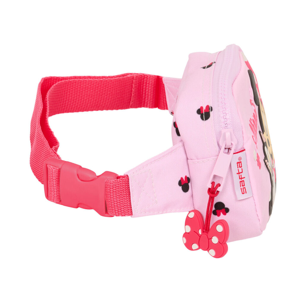 Τσάντα Mέσης Minnie Mouse Naive Ροζ 14 x 11 x 4 cm