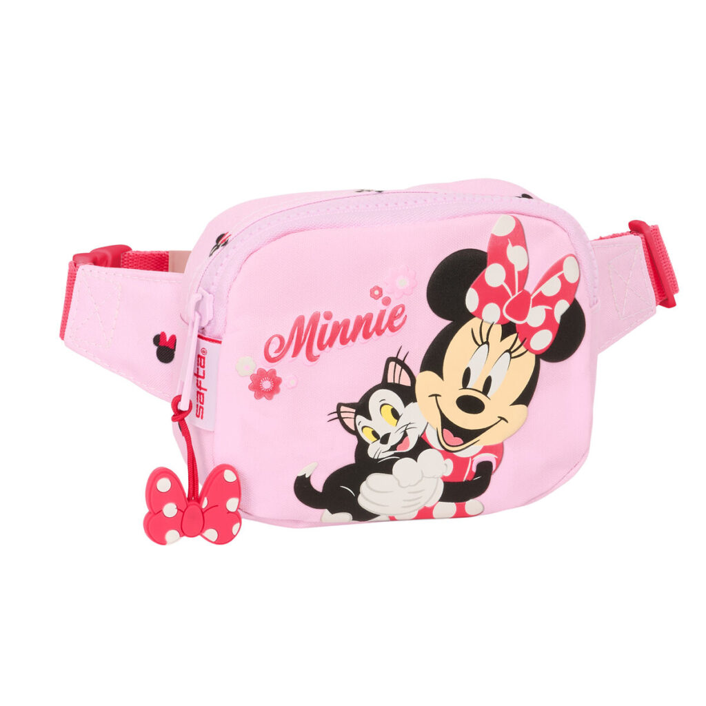 Τσάντα Mέσης Minnie Mouse Naive Ροζ 14 x 11 x 4 cm