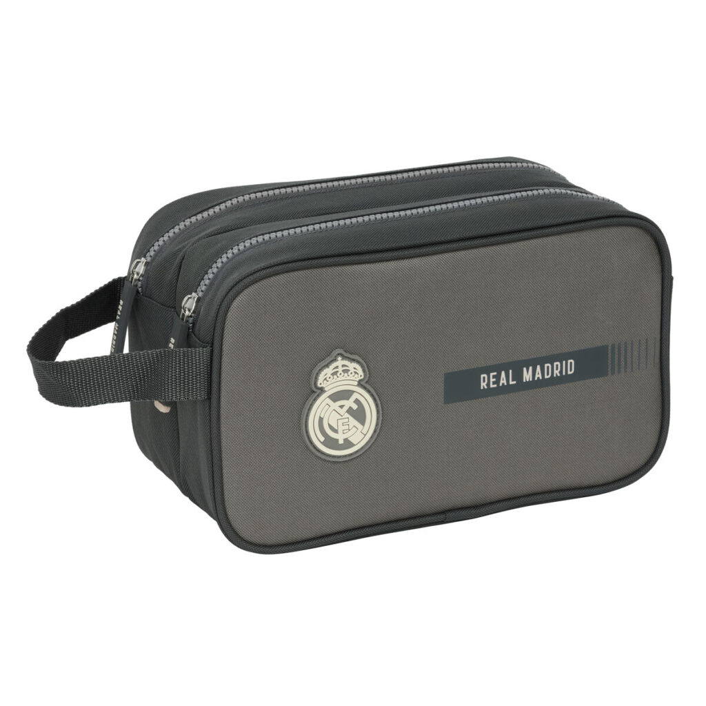 Τσάντα Ταξιδιού Real Madrid C.F. Γκρι Αθλητισμός 26 x 15 x 12.5 cm