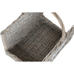Βάση για Καυσόξυλα Home ESPRIT Φυσικό λυγαριά 47 x 35 x 54 cm