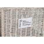 Βάση για Καυσόξυλα Home ESPRIT Φυσικό λυγαριά 47 x 35 x 54 cm
