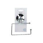 Βάση για το Χαρτί Υγείας Berilo W3100-12B Χάλυβας ABS 12 x 14 x 3,5 cm (12 Μονάδες)
