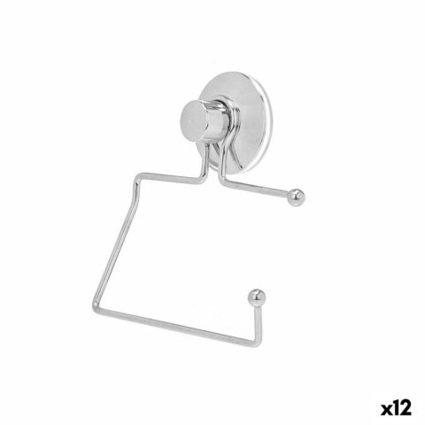 Βάση για το Χαρτί Υγείας Berilo W3100-12B Χάλυβας ABS 12 x 14 x 3,5 cm (12 Μονάδες)