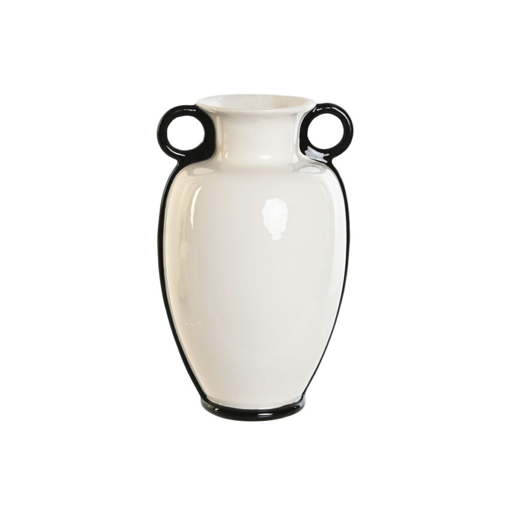 Βάζο Home ESPRIT Δίχρωμα Κεραμικά Σύγχρονη 16 x 15 x 26 cm