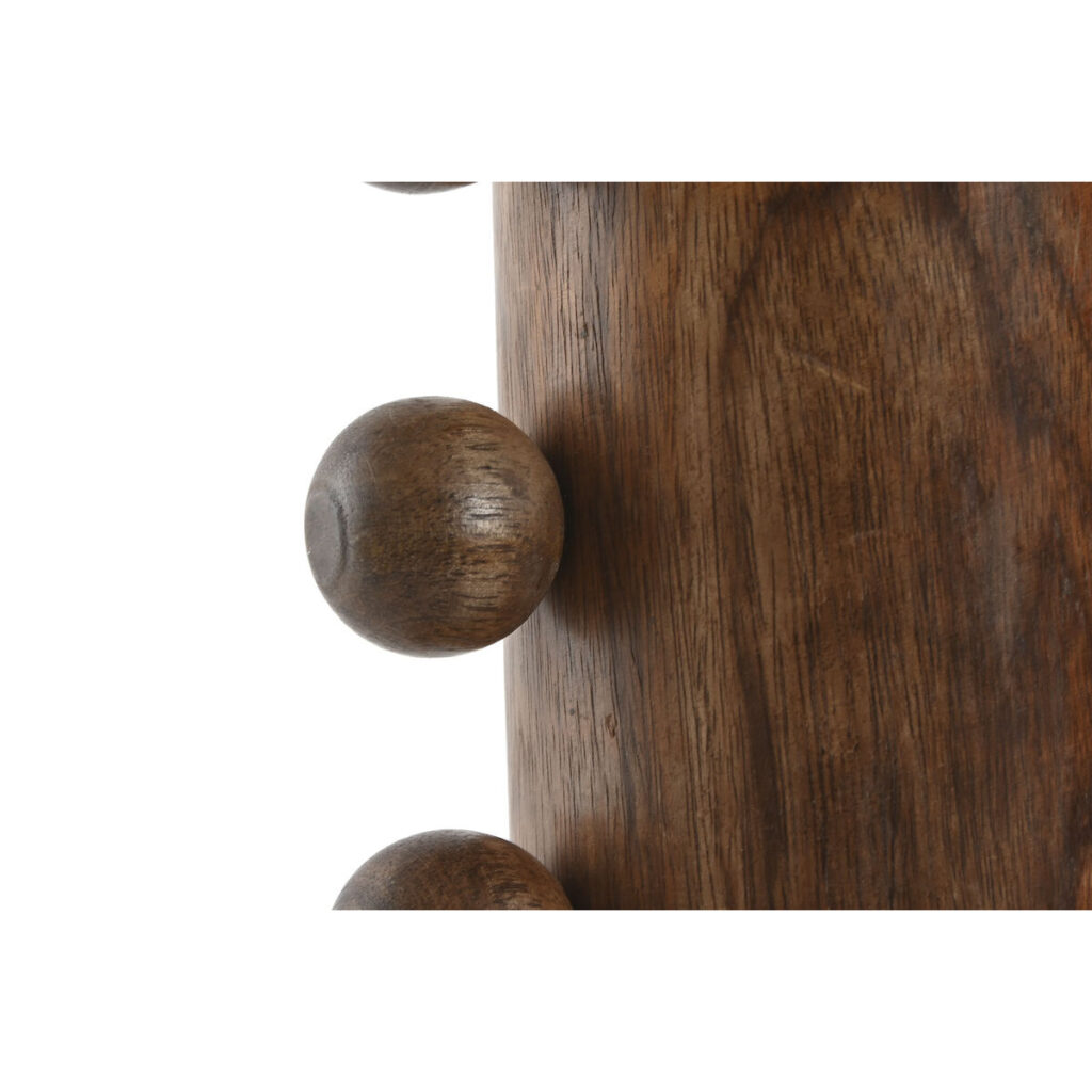 Βάζο Home ESPRIT Ξύλο από Μάνγκο 10 x 10 x 28 cm