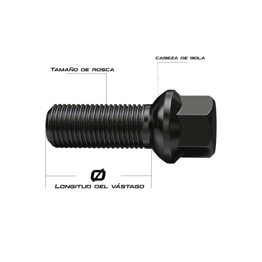 Βίδες τροχών OMP OMPS09881401 M14 x 1,25 4 Μονάδες