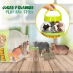 ζωικές φιγούρες Colorbaby 19 Τεμάχια Ζούγκλα Πλαστική ύλη 14 x 6 x 5 cm (x6)