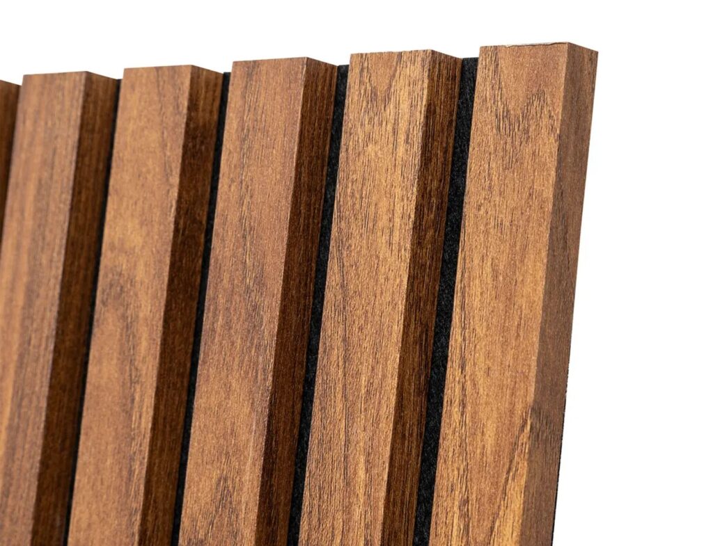 3D Πάνελ Τοίχου Colva Atmosphera - 120X60Cm - Dark Wood