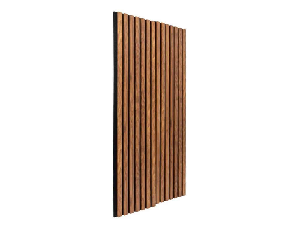 3D Πάνελ Τοίχου Colva Atmosphera - 120X60Cm - Dark Wood