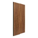 3D Πάνελ Τοίχου Colva Atmosphera - 120X60Cm - Dark Wood