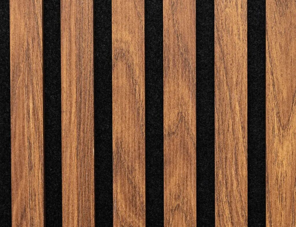 3D Πάνελ Τοίχου Colva Atmosphera - 120X60Cm - Dark Wood