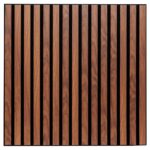 3D Πάνελ Τοίχου Colva Atmosphera - 60X60Cm - Dark Wood
