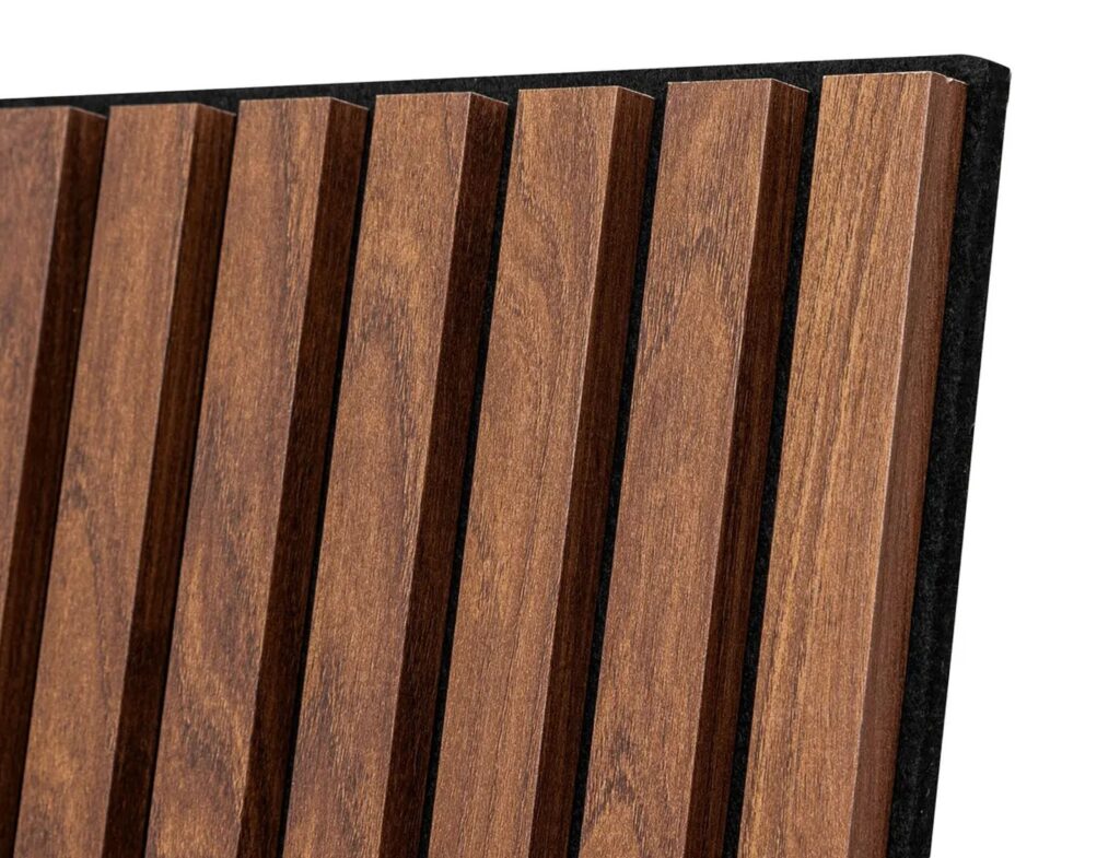 3D Πάνελ Τοίχου Colva Atmosphera - 60X60Cm - Dark Wood
