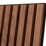3D Πάνελ Τοίχου Colva Atmosphera - 60X60Cm - Dark Wood