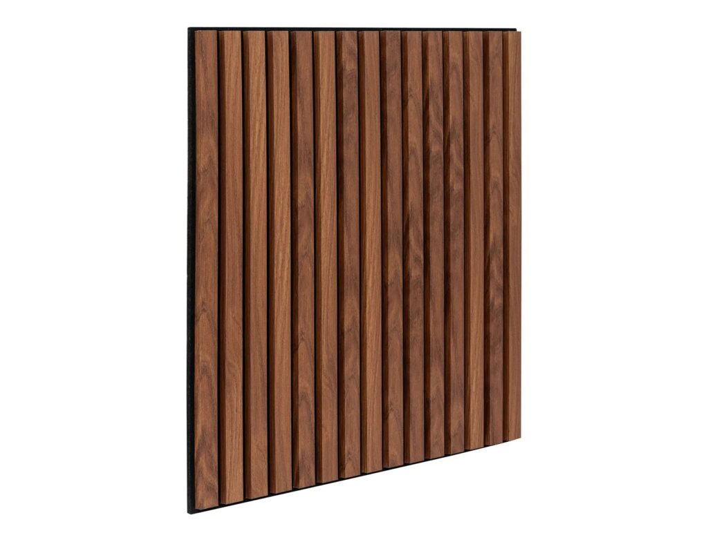 3D Πάνελ Τοίχου Colva Atmosphera - 60X60Cm - Dark Wood